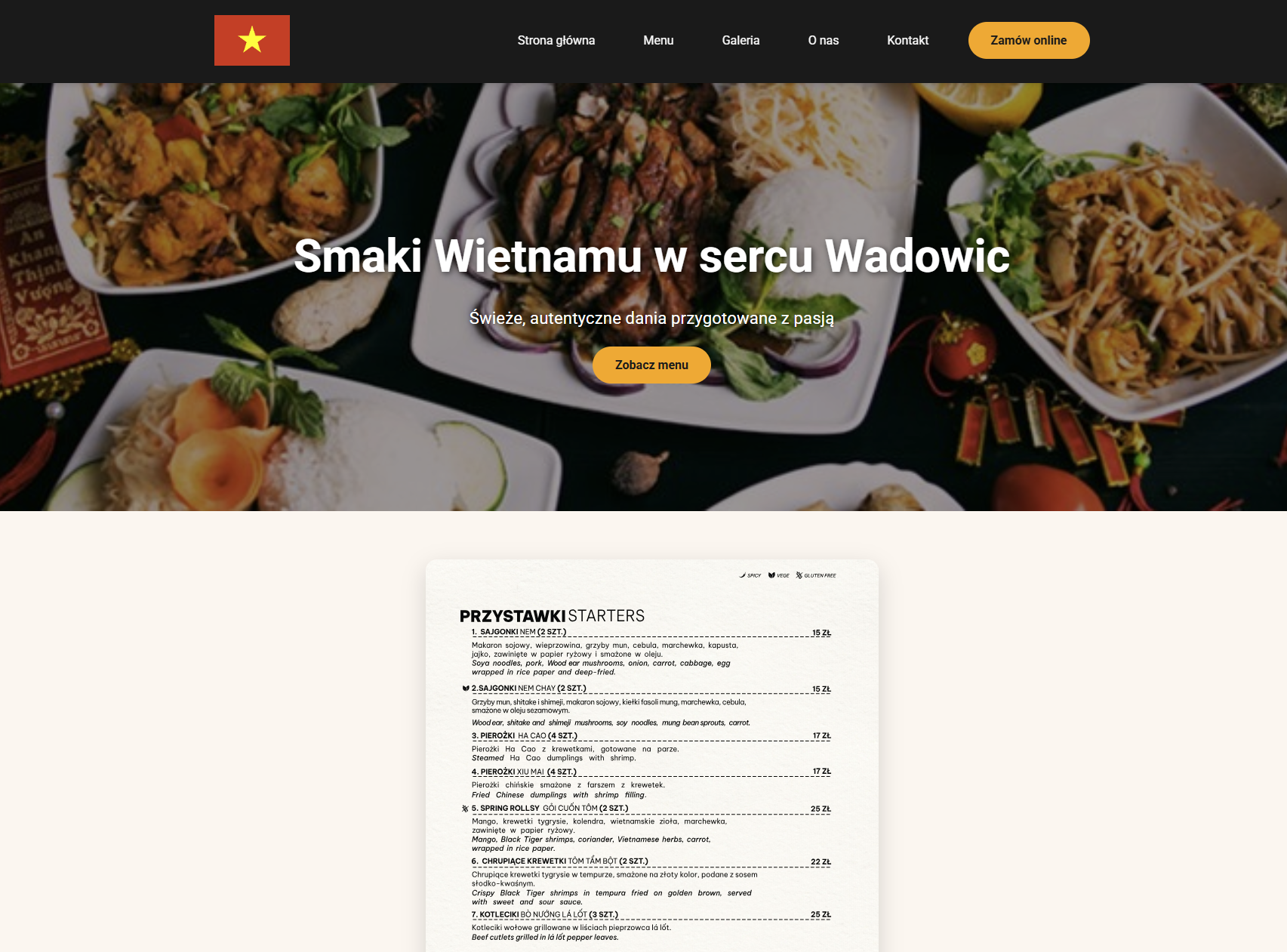 Wietnamska restauracja